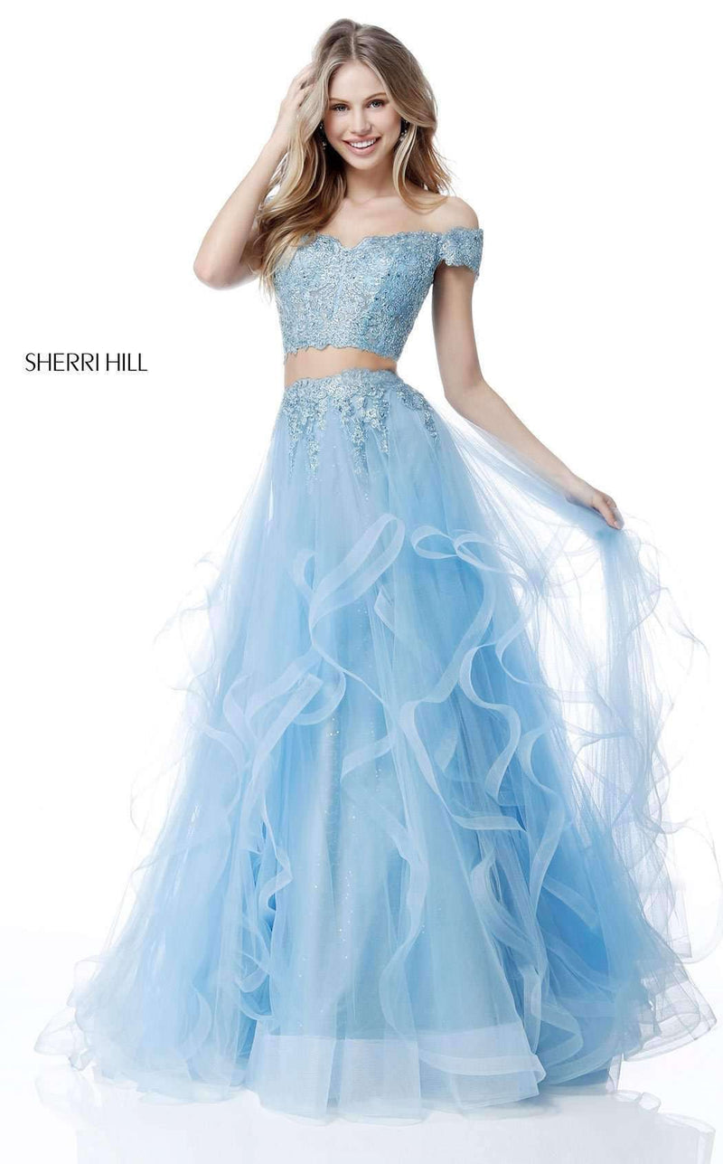 Sherri Hill 51617 Light-Blue