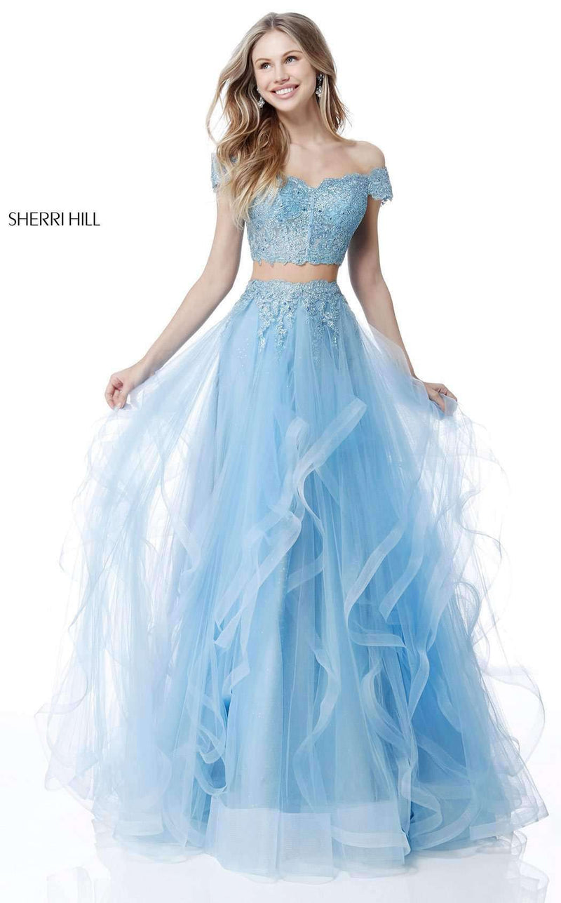 Sherri Hill 51617 Light-Blue