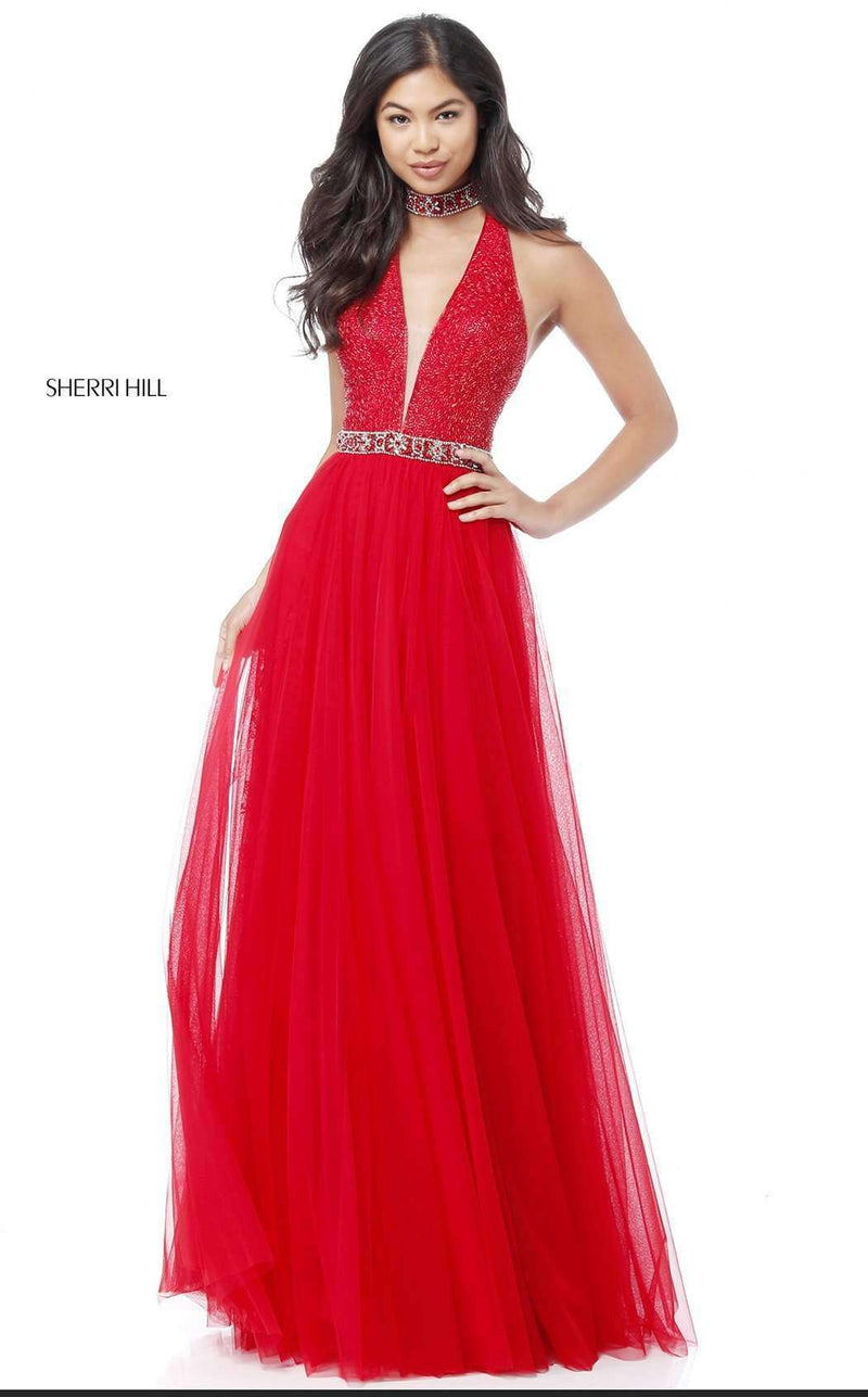 Sherri Hill 51637 Red