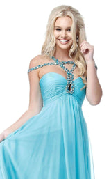 Sherri Hill 51639 Aqua
