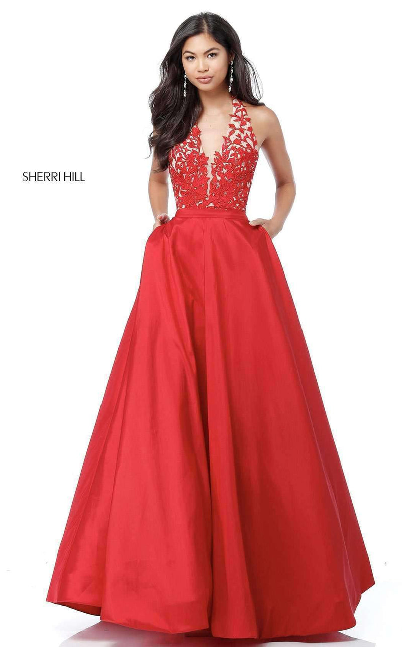 Sherri Hill 51643 Red