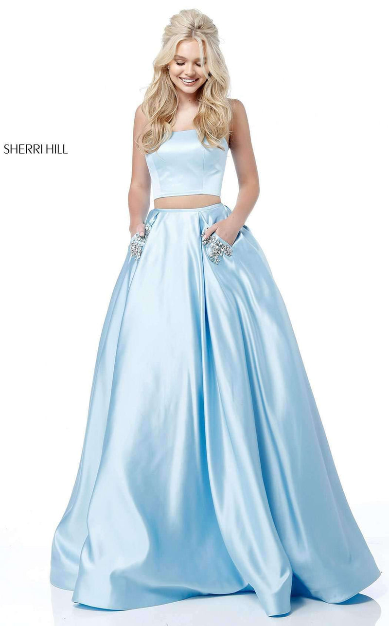 Sherri Hill 51649 Light-Blue