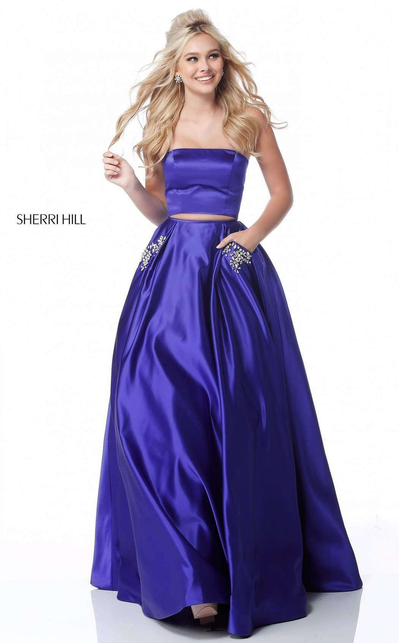 Sherri Hill 51649 Purple