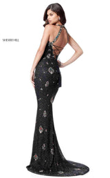 Sherri Hill 51661 Black Multi