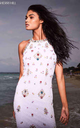 Sherri Hill 51661 Ivory Multi
