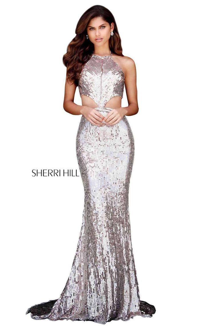 Sherri Hill 51663 Rose Gold