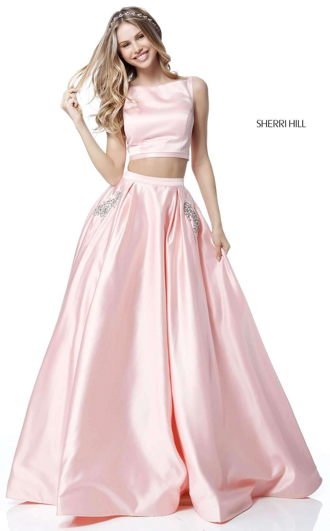 Sherri Hill 51673 Blush