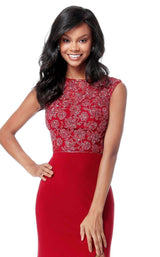 Sherri Hill 51692 Burgundy
