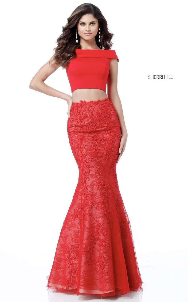 Sherri Hill 51730 Red