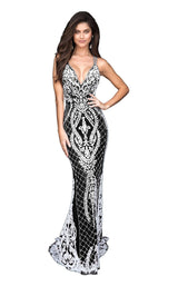 Sherri Hill 51750 Black/White