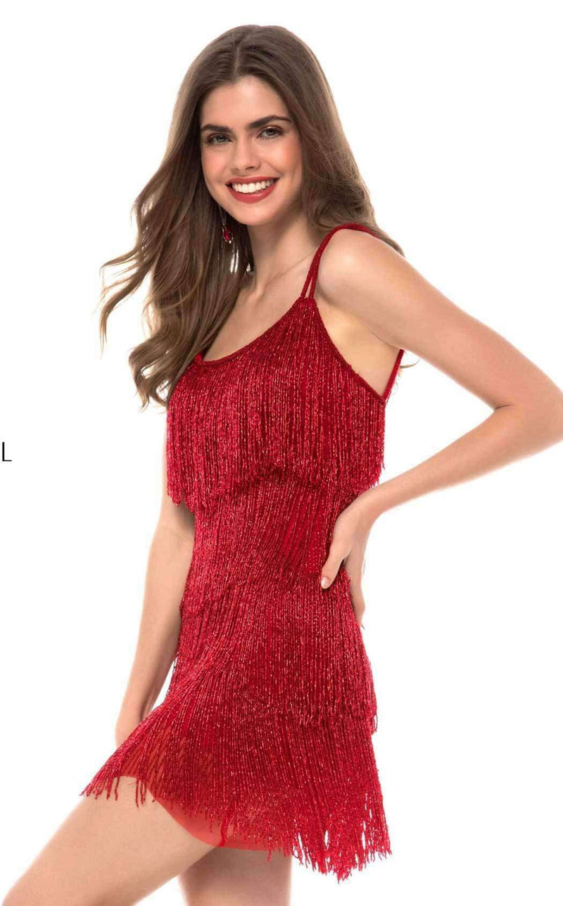 Sherri Hill 51755 Red
