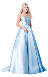 Sherri Hill 51856 Light Blue