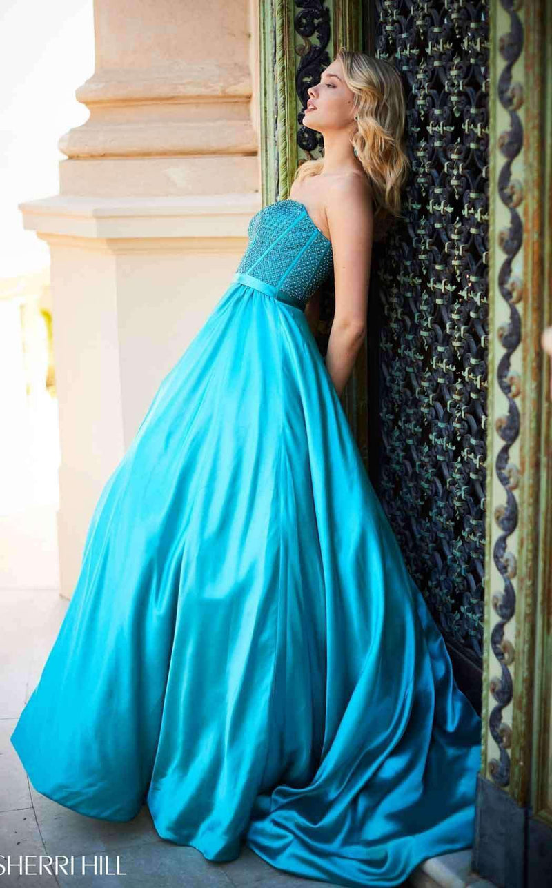 Sherri Hill 52055 Turquoise