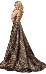 Sherri Hill 52093 Animal-Print