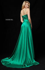 Sherri Hill 52119CL Emerald