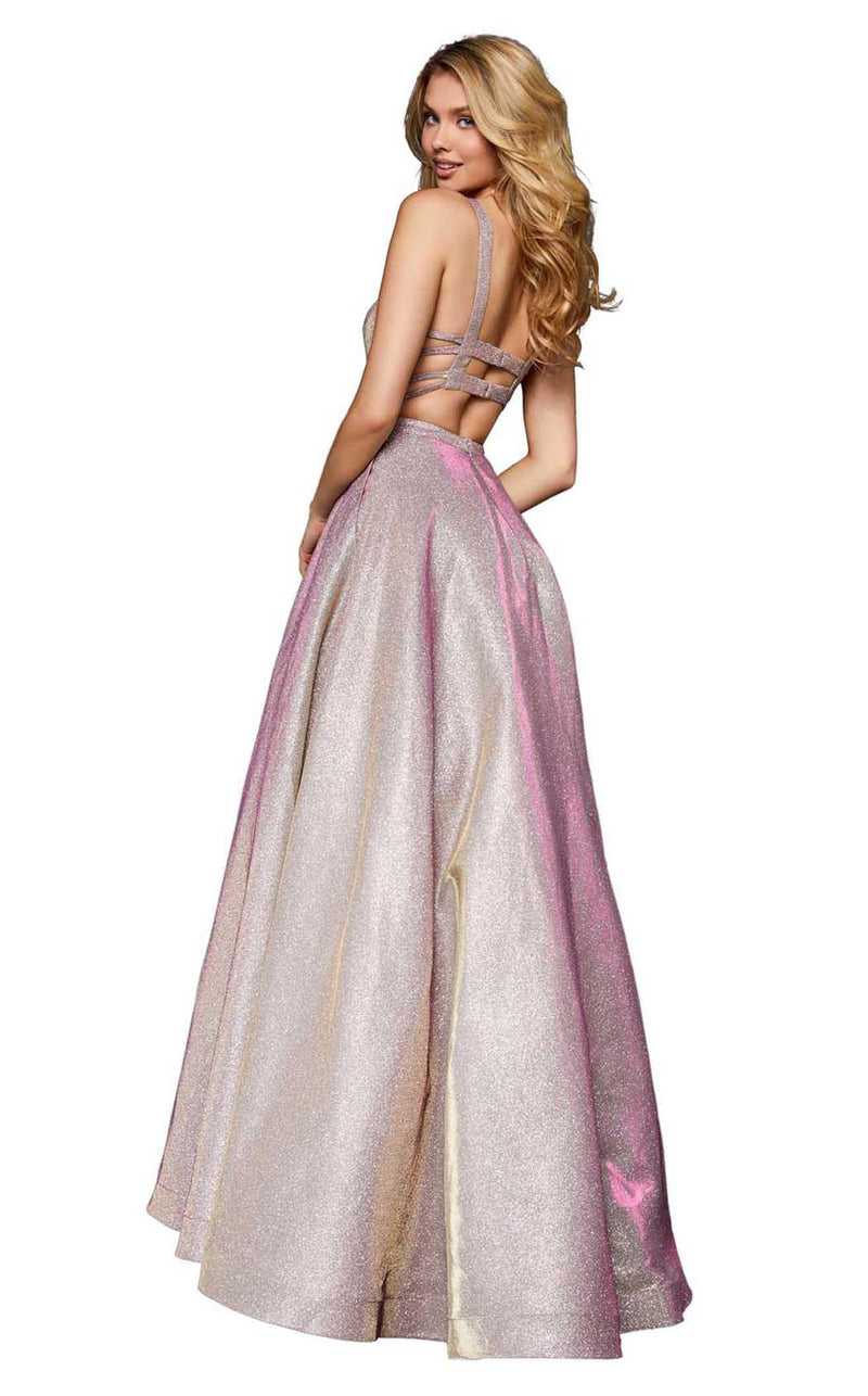 Sherri Hill 52138 Rose Gold