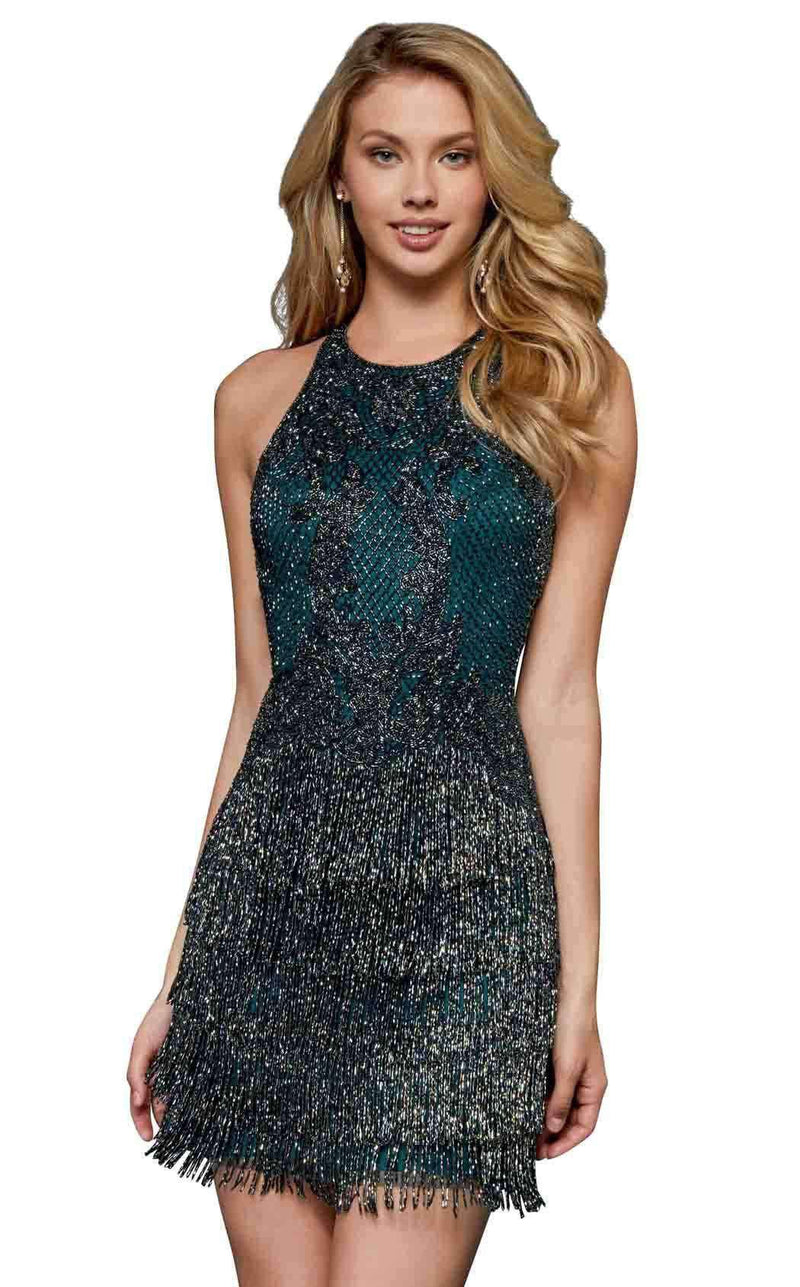 Sherri Hill 52141 Teal