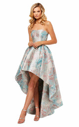 Sherri Hill 52143 Aqua-Blush