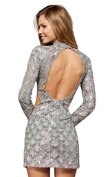 Sherri Hill 52147 Silver