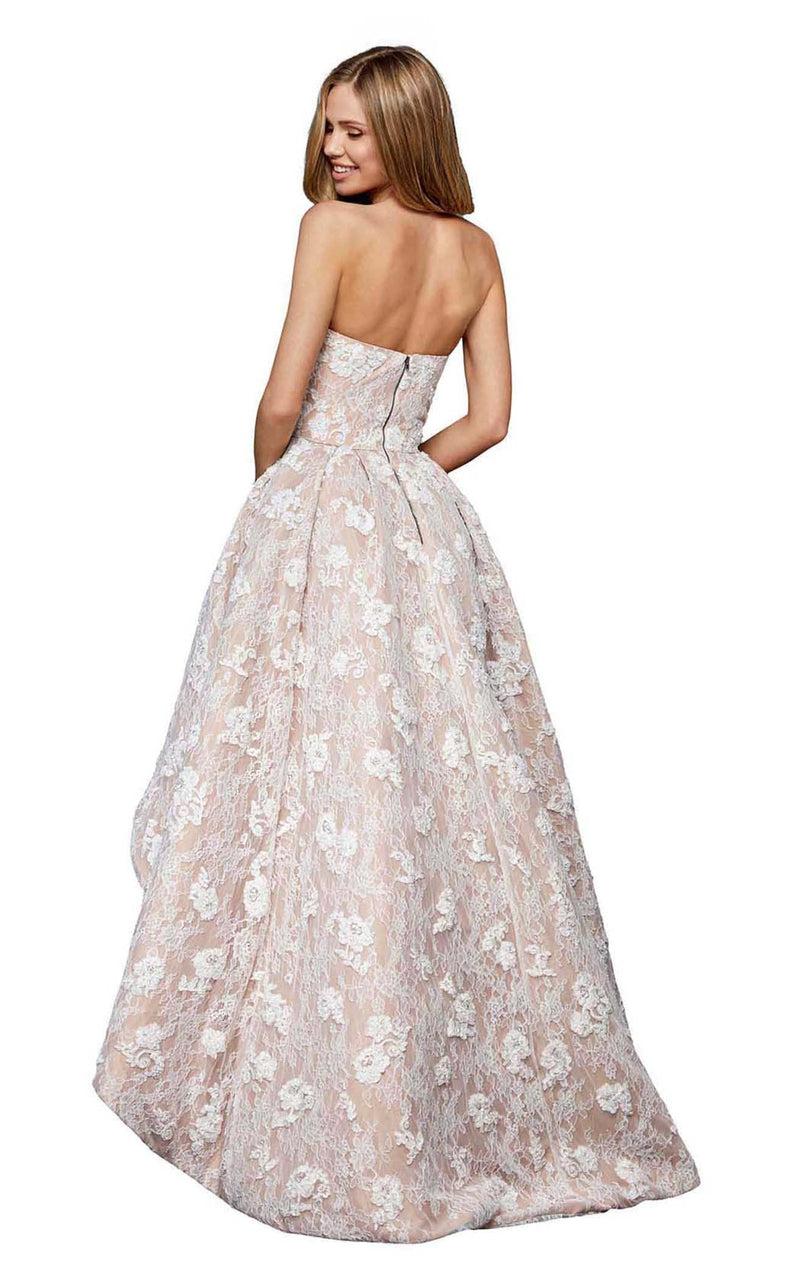 Sherri Hill 52158 Ivory-Nude