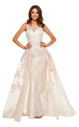 Sherri Hill 52161 Nude-Ivory-Blush