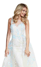 Sherri Hill 52161 Nude-Lt-Blue