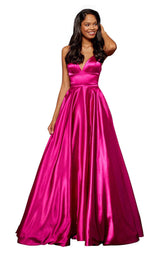Sherri Hill 52195 Fuchsia