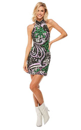 Sherri Hill 52214 Black Multi