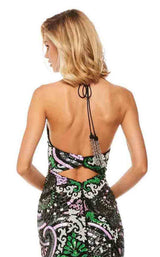 Sherri Hill 52214 Black Multi
