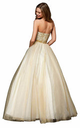 Sherri Hill 52264 Ivory/Gold