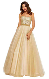 Sherri Hill 52264 Ivory/Gold