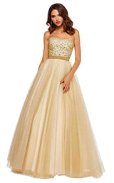 Sherri Hill 52264 Ivory/Gold