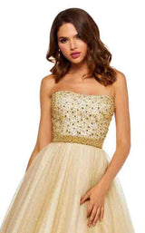 Sherri Hill 52264 Ivory/Gold