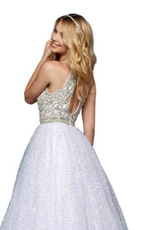Sherri Hill 52277 Ivory/Silver