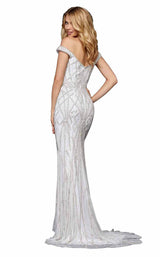 Sherri Hill 52323 Ivory/Silver
