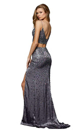 Sherri Hill 52329 Gunmetal