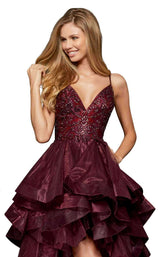 Sherri Hill 52395 Burgundy