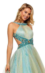 Sherri Hill 52403 Light-Blue-Gold