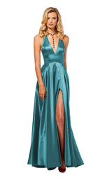 Sherri Hill 52408 Light Blue
