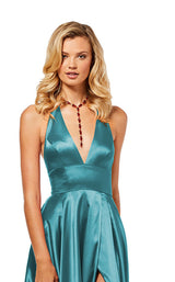 Sherri Hill 52408 Light Blue