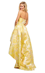 Sherri Hill 52416 Yellow-Print