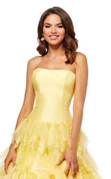 Sherri Hill 52417 Yellow