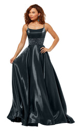 Sherri Hill 52423 Gunmetal