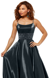 Sherri Hill 52423 Gunmetal