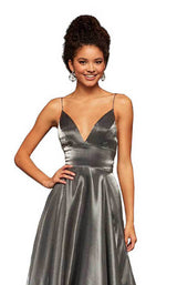 Sherri Hill 52424 Gunmetal