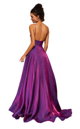 Sherri Hill 52424 Purple