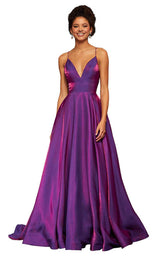 Sherri Hill 52424 Purple