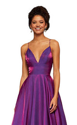 Sherri Hill 52424 Purple