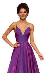 Sherri Hill 52424 Purple