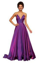 Sherri Hill 52424 Purple